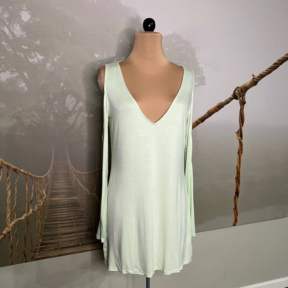 NWT Tobi Mint Summer Breeze Shift Dress